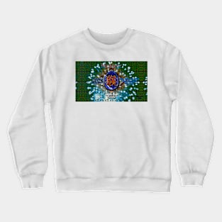 Zodi-Egg Monkey with background v1 Crewneck Sweatshirt